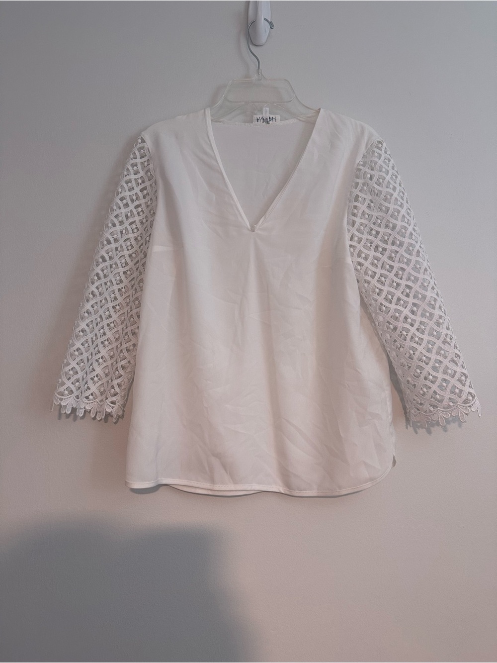 claudie pierlot white blouse